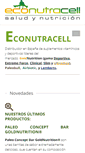 Mobile Screenshot of econutracell.com